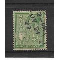 Malta.SG158 1/2d Green.Fine Used.Sept18