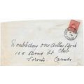 Minto Mine, BC "RF D" cancel 1946