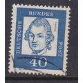 GERMANY 1961 FAMOUS GERMANS 40pf VALUE USED SG1...