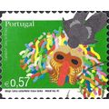 PORTUGAL, Cardador mask, Vale de Ílhavo, green 2005, 0.57, #2