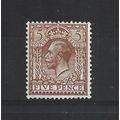 GB.SG425 5d Brown.Mounted Mint.Jun25