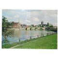 WORCESTER ,The River Severn unused postcard J. ...