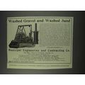 1910 Municipal Engineering Improved Cube Mixer Ad