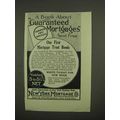 1910 New York Mortgage Co. Ad - Trust Bonds