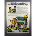 1977 Fisher-Price Play Family Lift & Load Depot...