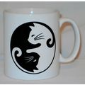 Cat Yin & Yang Mug Can Personalise Great Funny ...