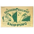 SOUTHERN RAILWAY SHIPPING 6 x collector cards S...