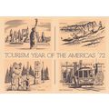 United States 1972 Tourism Year of the Americas...