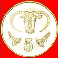 Ⰶ SILVER BOWL: CYPRUS★ 5 CENTS 2004! LAST YEAR!...