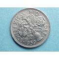 1959 Sixpence 6d 001 Nice