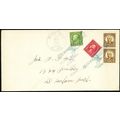 Large Blue Jay Scarce Fancy Cancel on Cover - S...