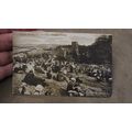 Early Postcard - Church Service, Kirk Braddan -...