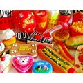 BARGAIN SQUEAKY DOG TOY SET FUN FAST FOOD THEME...