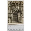 1961 postcard Strasbourg Cathedral Doorway