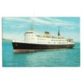 Lady Of Mann, Isle Of Man Ferry Postcard.
