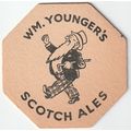 BEER MAT - YOUNGERS BREWERY - SCOTCH ALES - (Ca...