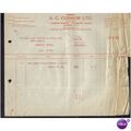 A C COSSER LTD,HIGHBURY GROVE,LONDON,N5, 12/1/1934