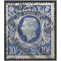 1942 SG478a 10/- Ultramarine Good/Fine Used. ..