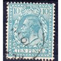 Sg394 10d turqouise blue CDS FINE USED U108