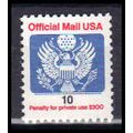 O146A 10c Eagle Very Fine MNH KA1997