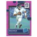 OPTIC RATED ROOKIE PURPLE PRIZM MALIK WILLIS RE...