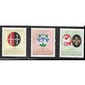 Liechtenstein Stamps Scott #486 To 488, Mint Li...