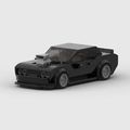 DODGE CHALLENGER Sports Car Brick Model MOC - 3...