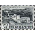 Iceland 1956 2,45Kr Value. Watefalls. Andakilsa...