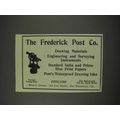 1910 Frederick Post Engineering & Surveying Ad