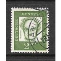 GERMANY BERLIN 1961 SG B208 2DM GREEN HAUPTMANN...