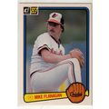 1983 Donruss baseball card 105 Mike Flanagan