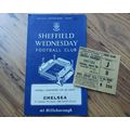 1968 FA Cup 5th Round Programme & Ticket, Sheff...