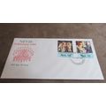 1992 Nevis FDC Postal Cover - Christmas release...