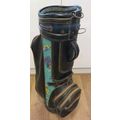 80s Vintage Design Regal Golf Bag Leather Troll...