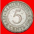 Ⰶ GREAT BRITAIN (1956-1978):MAURITIUS★5 CENTS 1...