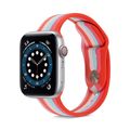 Rainbow Silicone Strap Watchband For Apple Watc...