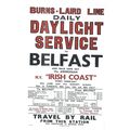 UK RAIL ADVERISING DAILY FERRY SERVICE TO BELFA...