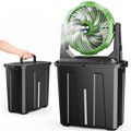 Ausic Portable Misting Fan - 9L Bucket, 10-Inch...