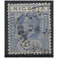 Nigeria 1921 SG21 2 1/2d Bright Blue Fine Used . .