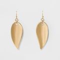 Fish Wires Pedal Earrings - A New Day Gold