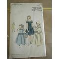 Vintage 1940's Vogue 2559 Girl's Fancy Dress Pa...