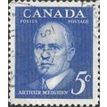 CANADA, Arthur Meighen, blue 1961, 5c, #5