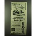 1922 Burlington Route Railroad Ad - Greatest Co...