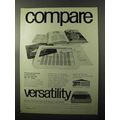 1970 3M 107 Copier Ad - Compare Versatility