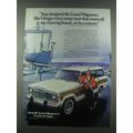 1985 Jeep Grand Wagoneer Ad - Every Ocean Racer