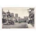 The Market Place Wells Somerset Postcard