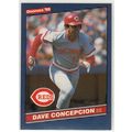 1986 Donruss baseball card 243 Dave Concepcion