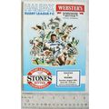 1988 programme Halifax RLFC v. Widnes, 27/8