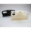 Creme white or black hair claw clip for fine, t...