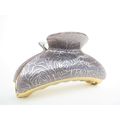 Gray rose iridescent colorful glitter sparkle h...